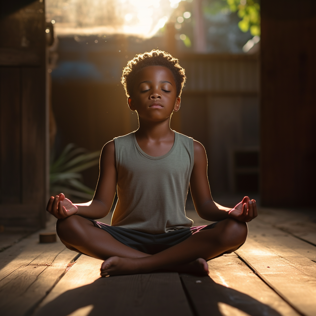 yoga boy